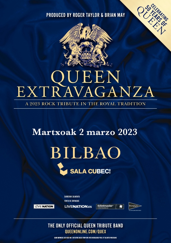 Concierto de Queen Extravaganza en Bilbao