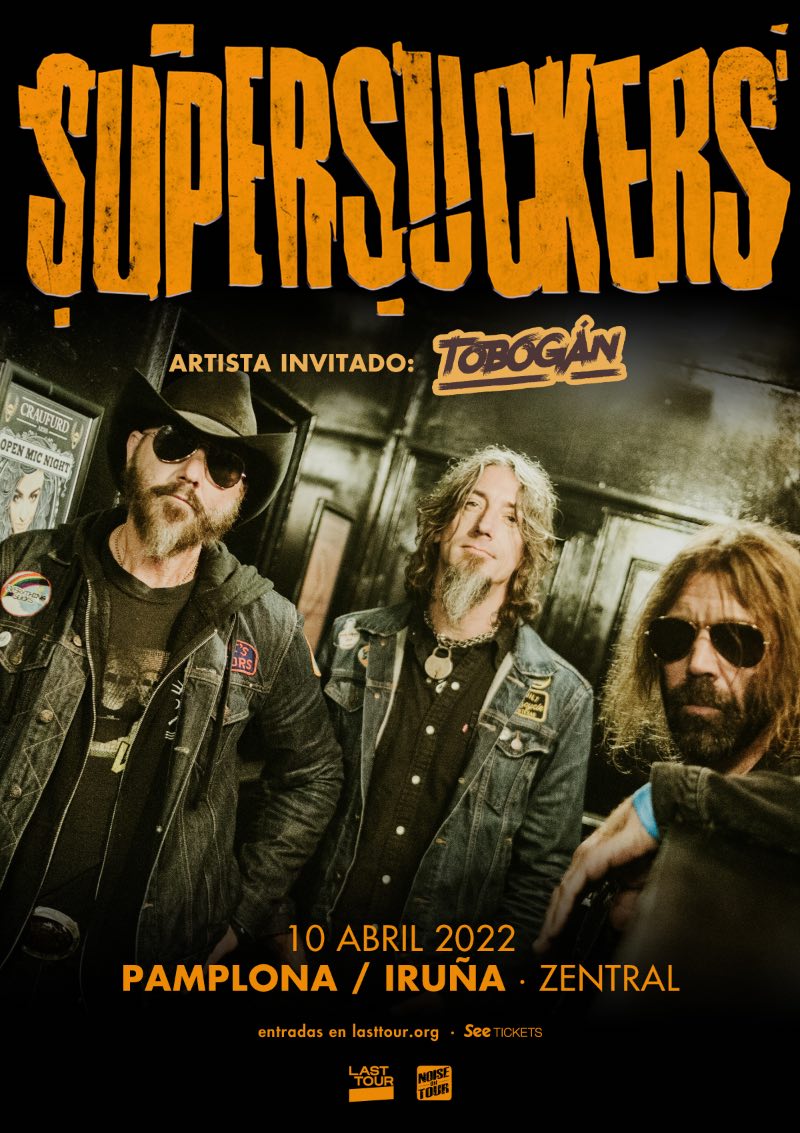 Concierto Supersuckers en Pamplona-Iruñea