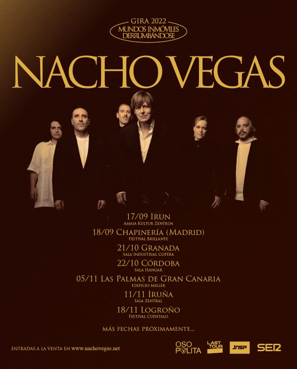 Cartel conciertos Nacho Vegas