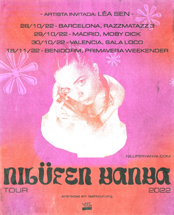 Concierto de Nilüfer Yanya en Barcelona, Madrid, Valencia y Benidorm