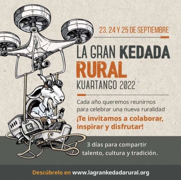La Gran Kedada Rural, 23, 24 y 25 de Septiembre en Kuartango